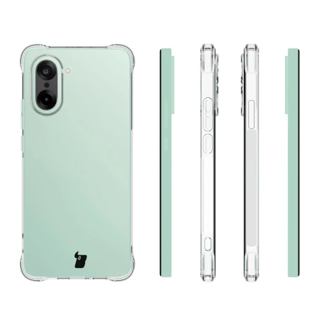 Elastyczne etui + 2x szkło hartowane Bizon Case Clear Pack do OnePlus Nord CE5 5G