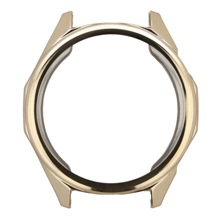 Etui z osłoną ekranu Bizon Case Watch Felipe do Huawei Watch GT6 46 mm, złote