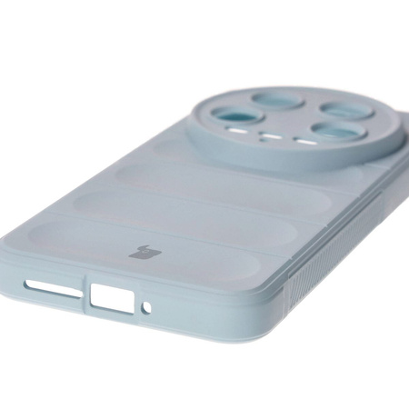 Etui Bizon Case Tur do Xiaomi 14 Ultra, jasnoniebieskie