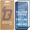 Szkło hartowane Bizon Glass Edge 2 do Realme 14x 5G / Realme C55 / C75 / OnePlus Nord CE 3 Lite / Oppo A60 4G, czarne