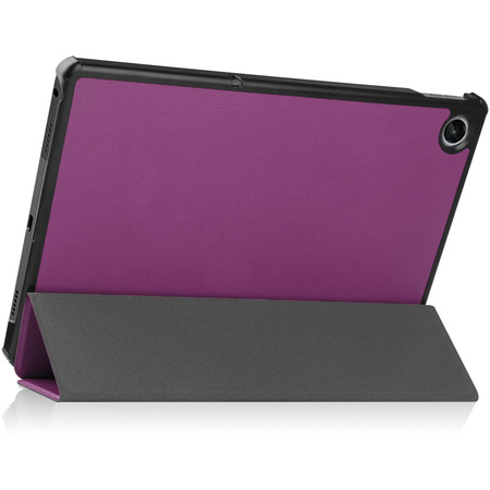 Etui Bizon Case Tab Croc do Lenovo Tab M10 Plus Gen 3, ciemnofioletowe