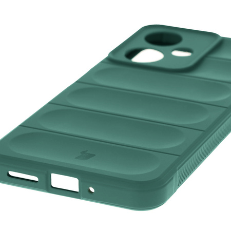 Pancerne etui Bizon Case Tur do Xiaomi Redmi 13C 5G, ciemnozielone