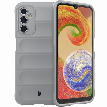 Pancerne etui Bizon Case Tur do Galaxy A14 4G / 5G, jasnoszare