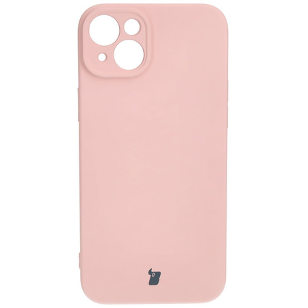 Etui Bizon Case Silicone do Apple iPhone 15 Plus, jasnoróżowe