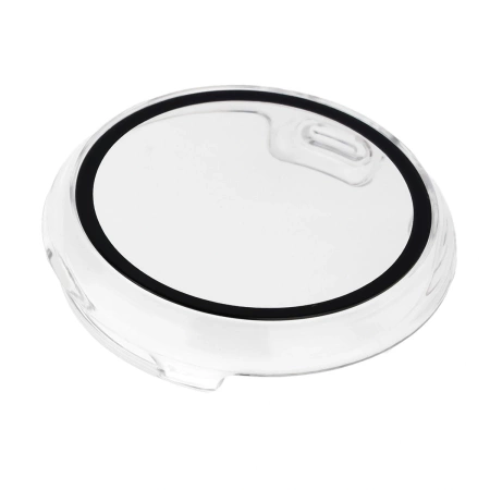 Etui ze szkłem do zegarka Bizon Case Watch Adamo do Google Pixel Watch 4 45 mm, przezroczyste