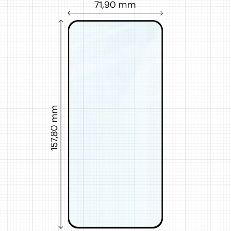 Szkło hartowane Bizon Glass Edge Duo do Xiaomi 12T / 12T Pro, czarna ramka, 2 sztuki