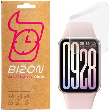 Folia hydrożelowa na ekran Bizon Glass Watch Hydrogel do Xiaomi Smart Band 9 Pro, 2 sztuki