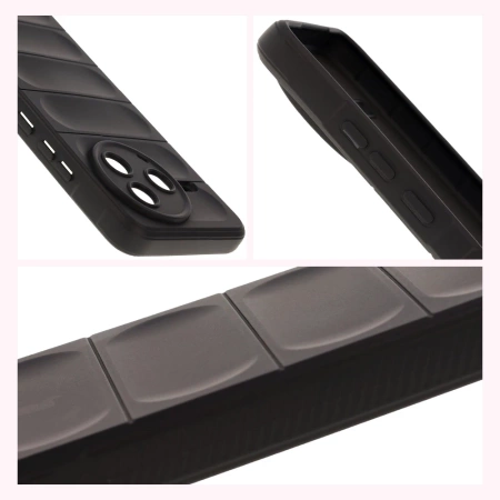 Pancerne etui Bizon Case Tur do Xiaomi Poco F7 Pro, czarne