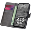 Etui z klapką Bizon Case Pocket do Galaxy A16 4G/5G, czarne