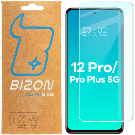 Szkło hartowane Bizon Glass Clear 2 do Redmi Note 12 Pro / 12 Pro+ 5G