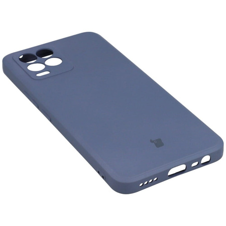 Etui Bizon Case Silicone do Realme 8 / 8 Pro, szare