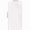Folia matowa Bizon Glass Film Sun Duo do Galaxy A16 4G/5G, 2 sztuki