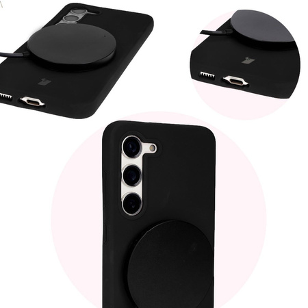 Etui silikonowe Bizon Soft Case do Galaxy S23, czarne