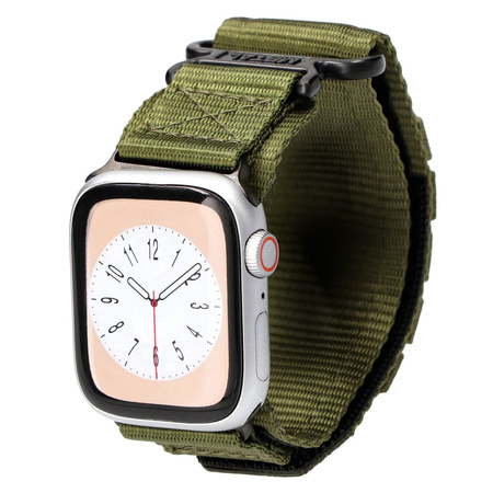 Sportowy pasek do zegarka Bizon Strap Watch Adventure do Apple Watch 38/40/41/42 mm, khaki