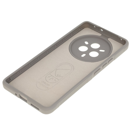 Pancerne etui Bizon Case Tur do Realme 14 Pro 5G, jasnoszare