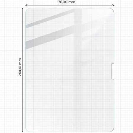 Szkło hartowane Bizon Glass Tab Clear Duo do iPad Air 11" 7 / 6 gen. 2025 / 2024, 2 sztuki