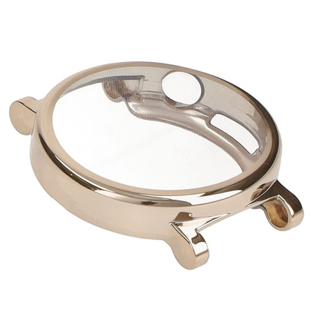 Etui Bizon Case Watch Felipe do Huawei Watch GT 4 41 mm, złote