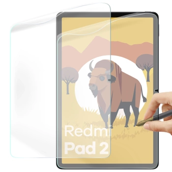 Folia imitująca papier Bizon Film Tab Papirus do Galaxy Tab S9 FE/S9, 2 sztuki