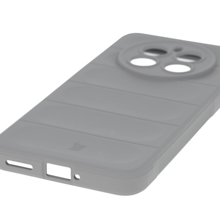 Pancerne etui Bizon Case Tur do Realme 12+, jasnoszare