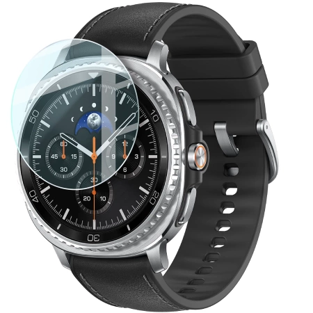 Szkło hartowane na ekran Bizon Glass Watch Clear do Galaxy Watch 8 Classic 46 mm