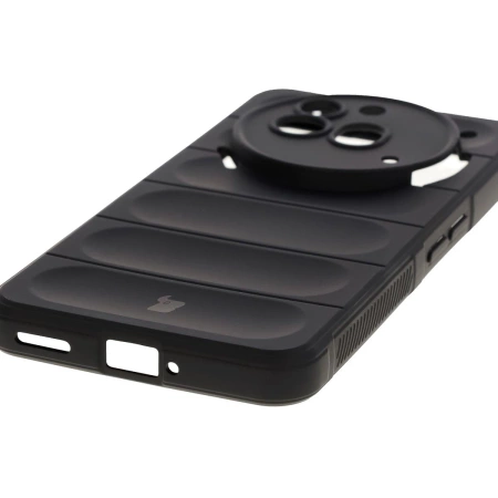 Pancerne etui Bizon Case Tur do Nothing Phone (3a) Pro, czarne