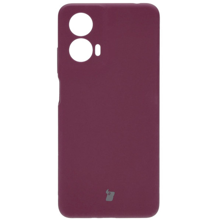 Silikonowe etui Bizon Soft Case do Motorola Moto G24 / G24 Power, ciemnofioletowe