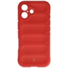 Pancerne etui Bizon Case Tur do iPhone 17, czerwone