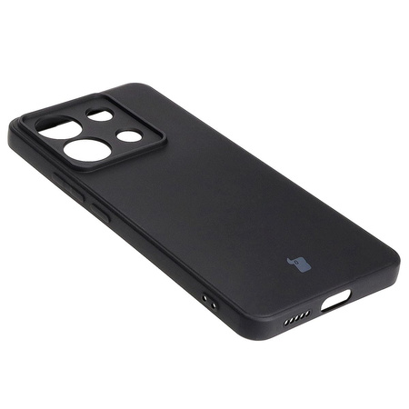 Etui Bizon Case Silicone Sq do Xiaomi Poco X6 / Xiaomi Redmi Note 13 Pro 5G, czarne