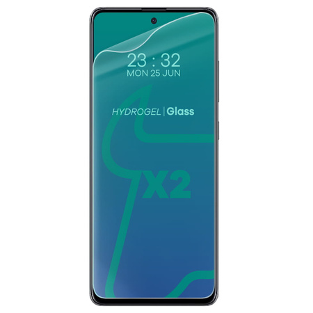 Folia hydrożelowa na ekran Bizon Glass Hydrogel, Galaxy A51, 2 sztuki