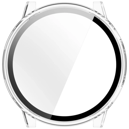 Etui ze szkłem do zegarka Bizon Case+Glass Watch do Garmin Venu 4 41 mm, przezroczyste