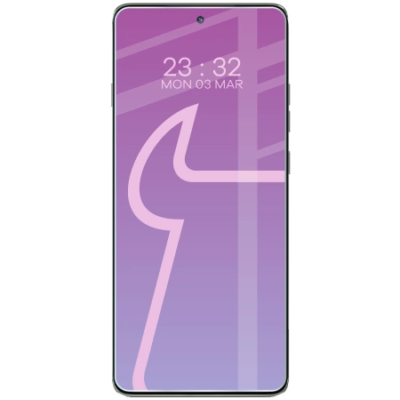 Elastyczne szkło hybrydowe Bizon Glass Mule do iPhone 16 Plus