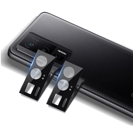 Szkło na aparat Bizon Glass Silk Lens do Poco F5 Pro, 2 sztuki