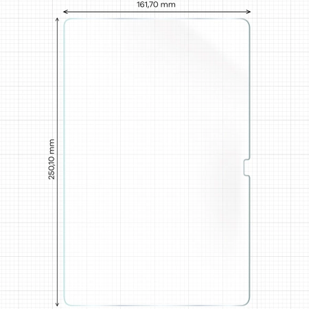 Folia imitująca papier Bizon Film Tab Papirus Duo do Galaxy Tab S10 Lite / S10 FE / S9 FE / S9, 2 sztuki