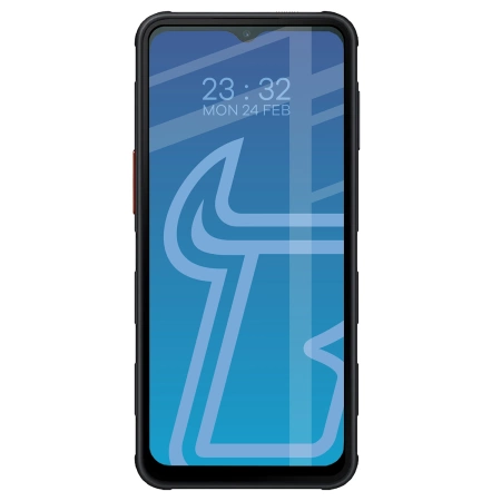Szkło hartowane Bizon Glass Edge 2 do Galaxy XCover 7 Pro / 6 Pro, czarne