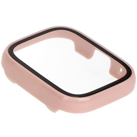 Etui Bizon Case Watch Adamo do Xiaomi Redmi Watch 3 Active, różowe