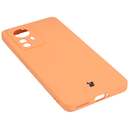 Etui Bizon Case Silicone do Xiaomi 12 Pro, pomarańczowe