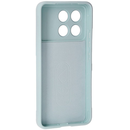 Pancerne etui Bizon Case Tur do Xiaomi Poco F6 Pro, jasnoniebieskie