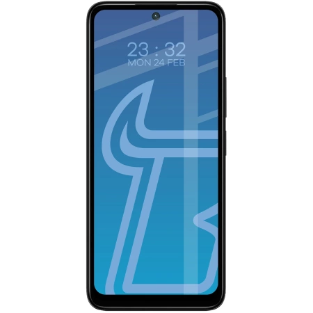 Szkło hartowane Bizon Glass Edge Duo do Xiaomi Redmi 13 4G, czarna ramka, 2 sztuki