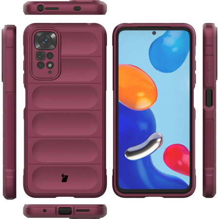 Pancerne etui Bizon Case Tur do Xiaomi Redmi Note 11 / 11S 4G, ciemnofioletowe