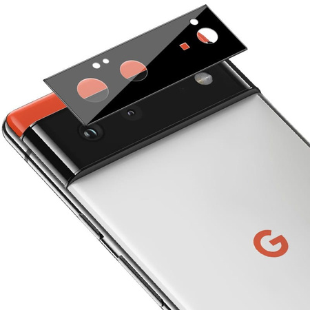 3x Szkło hartowane + szybka na aparat Bizon Glass Clear Pack do Google Pixel 6