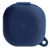 Etui Bizon Case Headphone Silicone do Galaxy Buds Live / Pro / Buds2 / Buds2 Pro / Buds FE, granatowe
