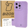 Ekologiczne etui Bizon Bio-Case do iPhone 13 Pro, fioletowe
