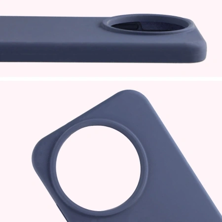 Silikonowe etui Bizon Soft Case do Realme GT 8 Pro, ciemnoniebieskie