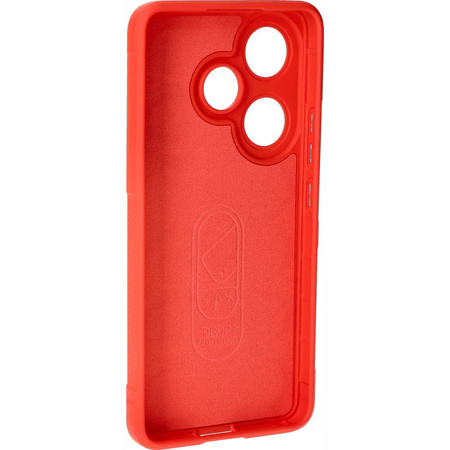 Pancerne etui Bizon Case Tur do Xiaomi Poco F6, czerwone