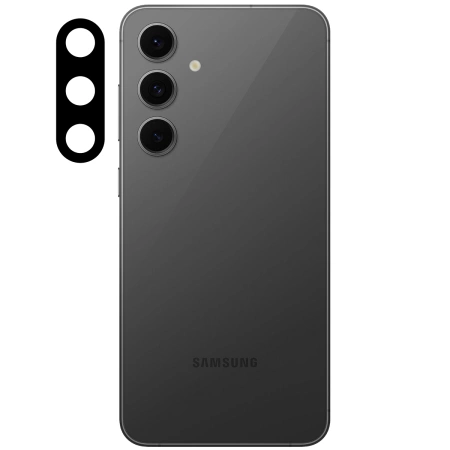 Szkło na aparat Bizon Glass Silk Lens do Galaxy S24 FE, 2 sztuki