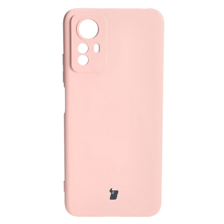 Etui Bizon Case Silicone do Xiaomi Redmi Note 12S, jasnoróżowe