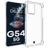 Elastyczne etui Bizon Case Salpa do Motorola Moto G54 5G, przezroczyste