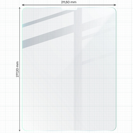 Szkło hartowane Bizon Glass Tab Clear Duo do iPad Pro 12.9 2022/2021/2020/2018, 2 sztuki