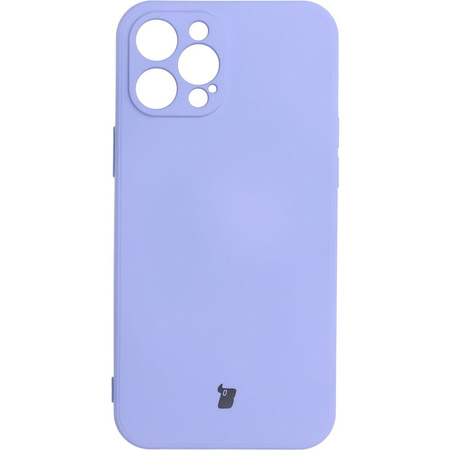 Etui Bizon Case Silicone do iPhone 12 Pro Max, fioletowe