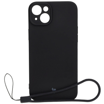 Etui Bizon Case Silicone do Apple iPhone 15 Plus, czarne